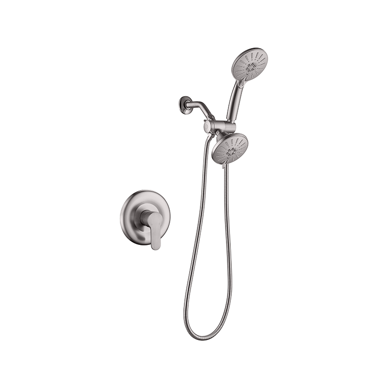 Duscharmatur-Set – zwei Funktionen, Hochdruck-Duschkopfsystem, Dusche drei Funktionen
